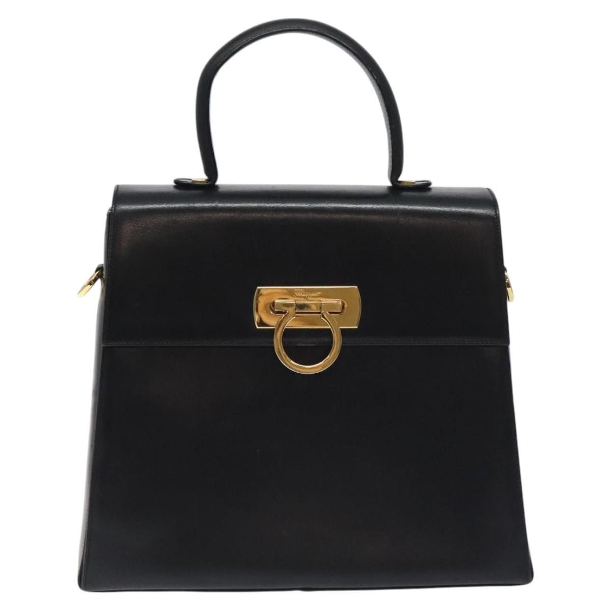 Salvatore Ferragamo Salvatore Ferragamo Convertible Top Handle Bag Leather Size ONE SIZE - 17 Thumbnail