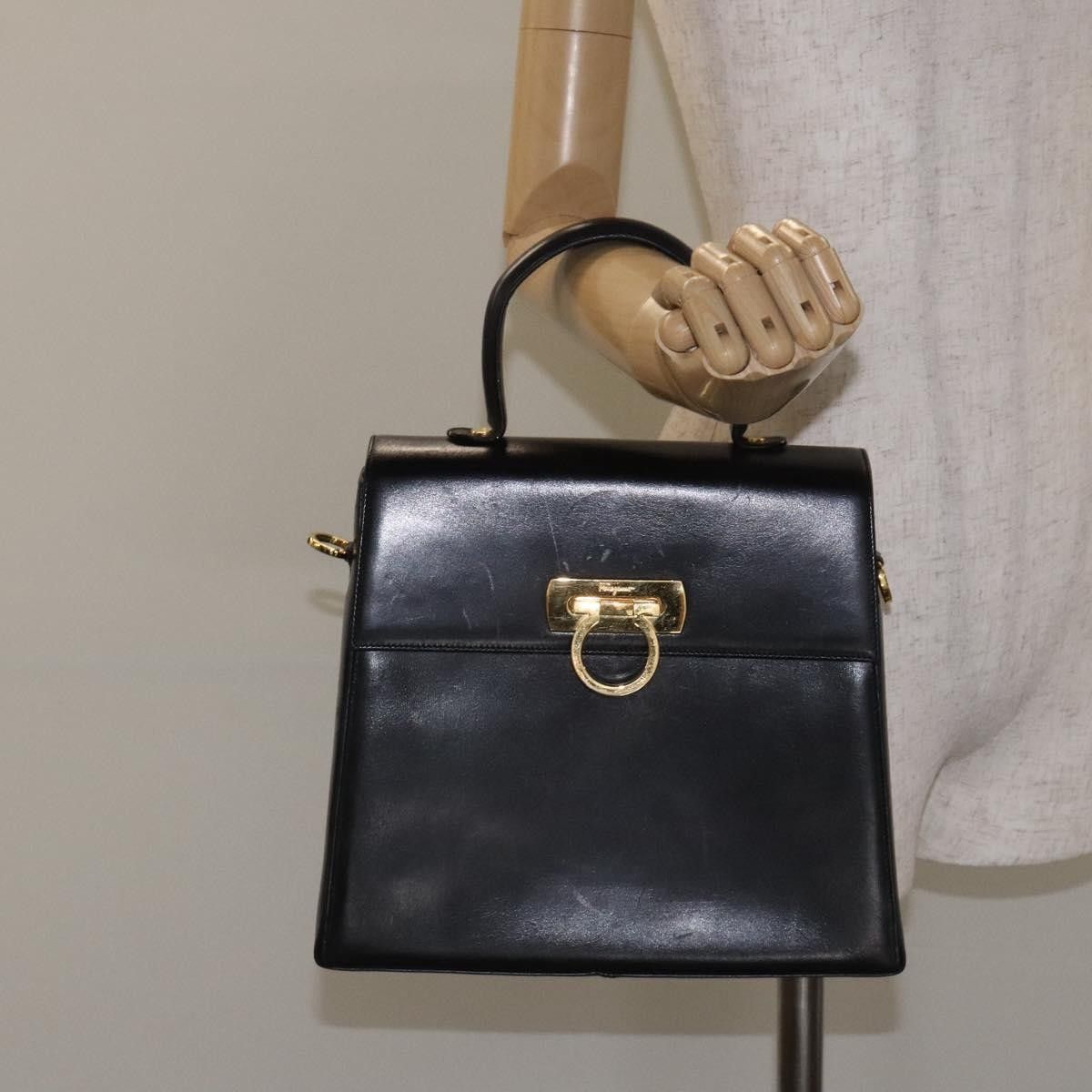 Salvatore Ferragamo Salvatore Ferragamo Convertible Top Handle Bag Leather Size ONE SIZE - 13 Thumbnail