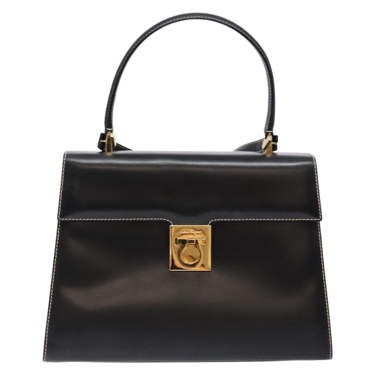 Salvatore Ferragamo Salvatore Ferragamo Gancini Convertible Top Handle Bag Leather Size ONE SIZE - 23 Thumbnail