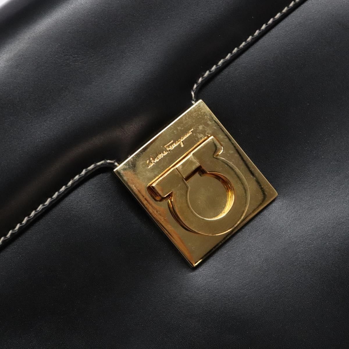Salvatore Ferragamo Salvatore Ferragamo Gancini Convertible Top Handle Bag Leather Size ONE SIZE - 12 Thumbnail