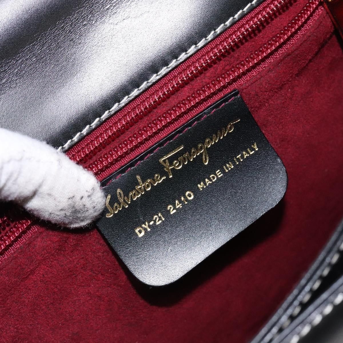 Salvatore Ferragamo Salvatore Ferragamo Gancini Convertible Top Handle Bag Leather Size ONE SIZE - 6 Thumbnail