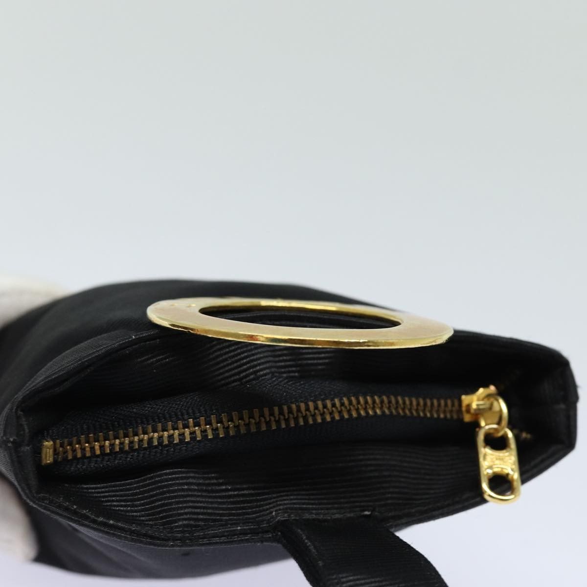 Celine Celine Circle Logo Pouch Nylon Size ONE SIZE - 14 Thumbnail