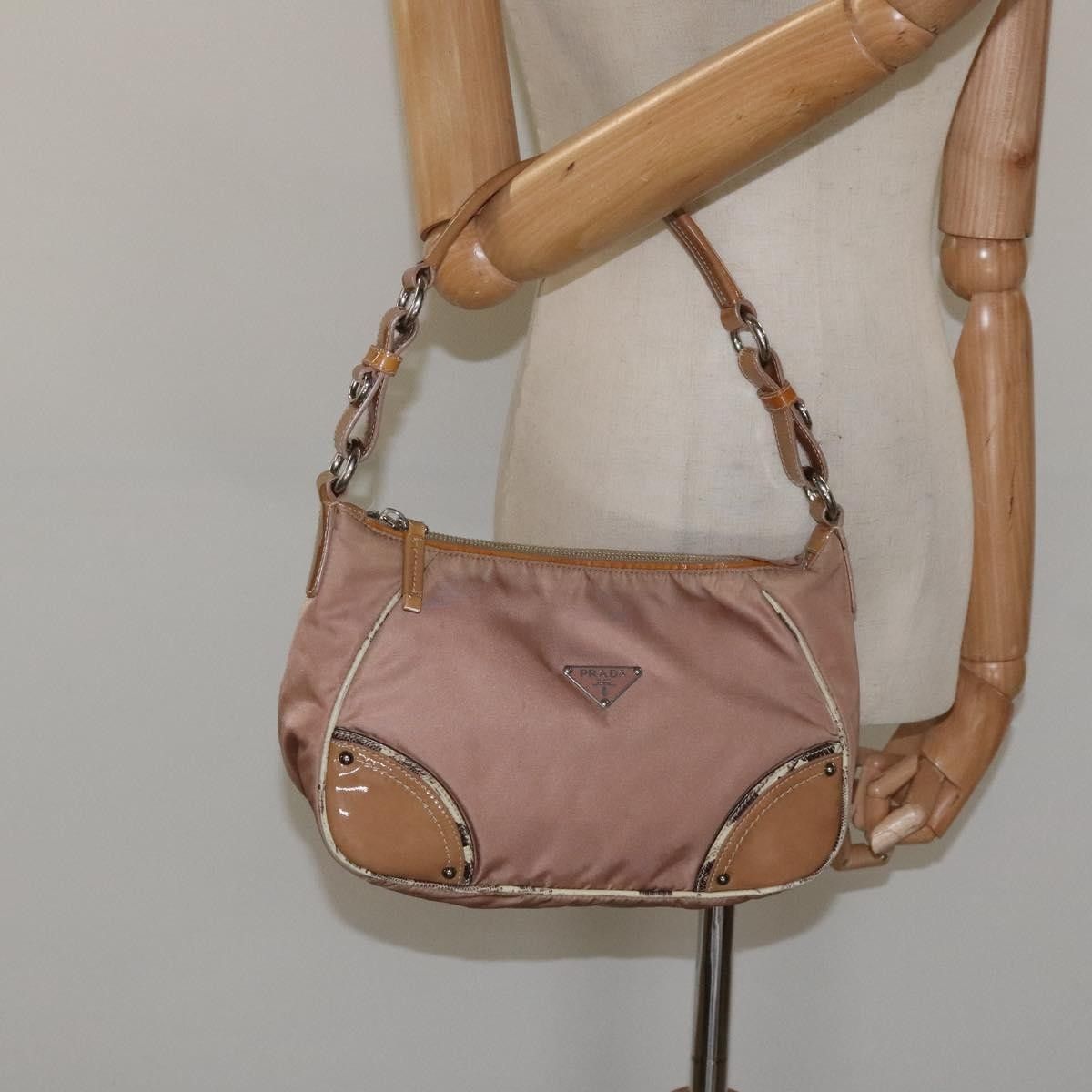 Prada Prada Zip Hobo Tessuto with Leather Size ONE SIZE - 13 Thumbnail
