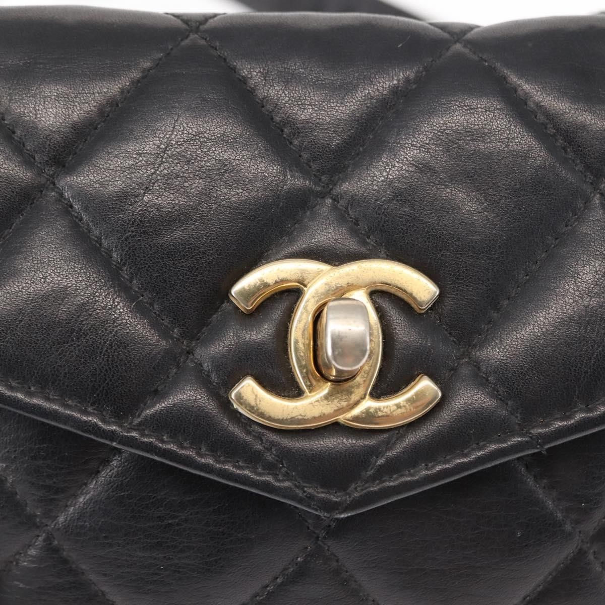Chanel Chanel Vintage CC Flap Waist Bag Quilted Lambskin Size ONE SIZE - 13 Thumbnail