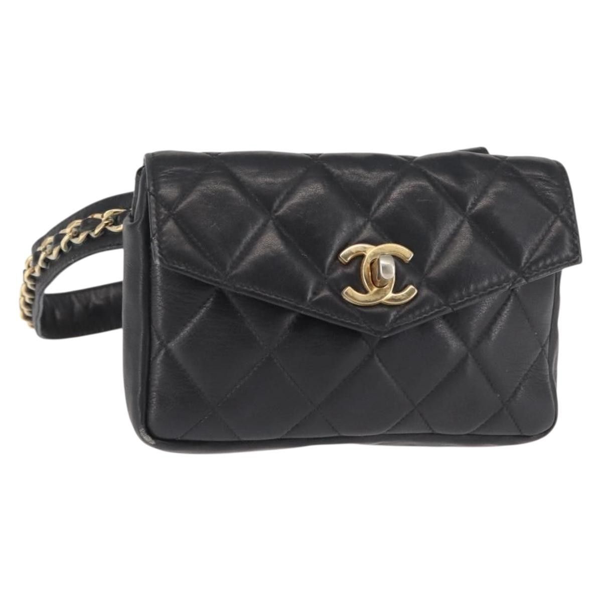 Chanel Chanel Vintage CC Flap Waist Bag Quilted Lambskin Size ONE SIZE - 17 Thumbnail