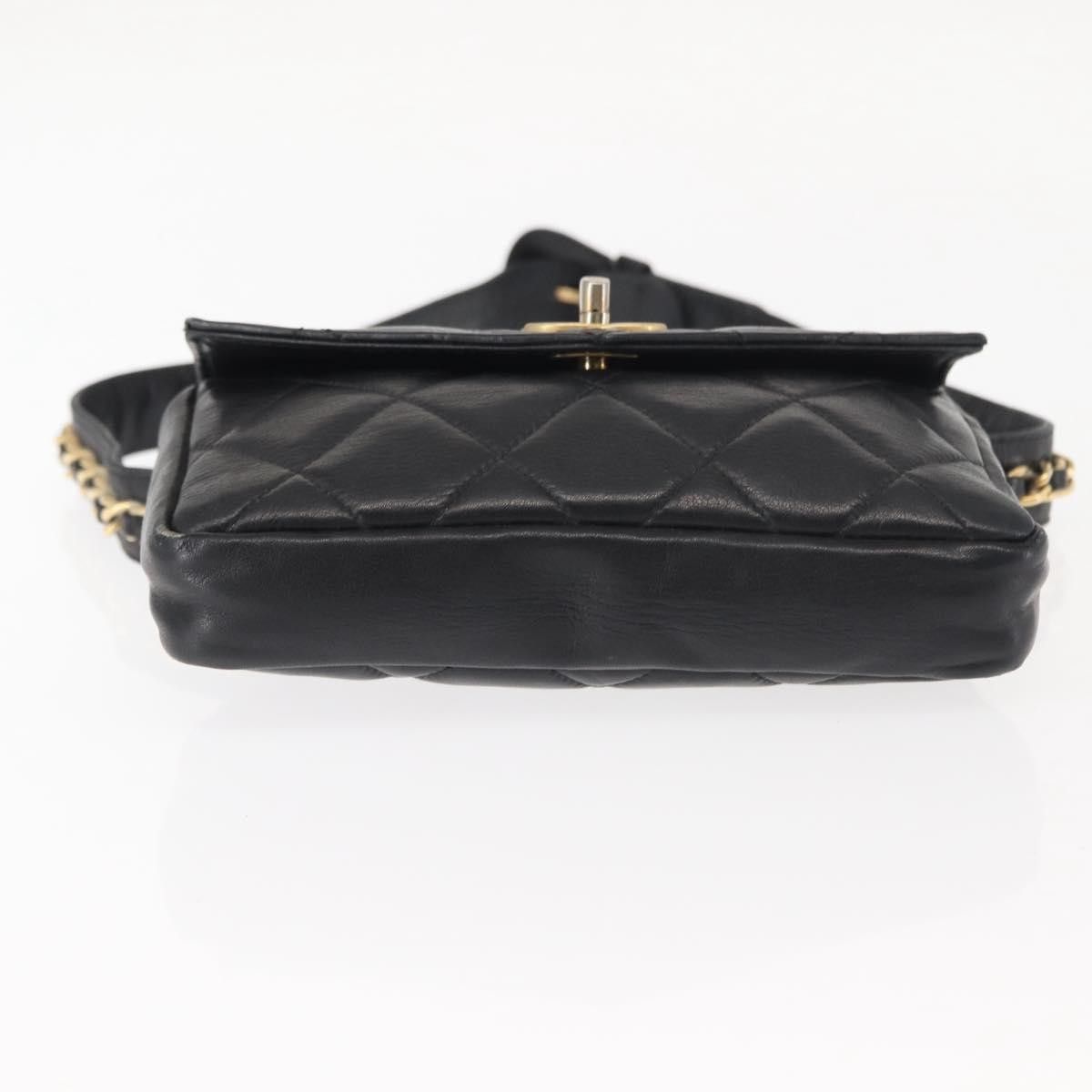 Chanel Chanel Vintage CC Flap Waist Bag Quilted Lambskin Size ONE SIZE - 15 Thumbnail