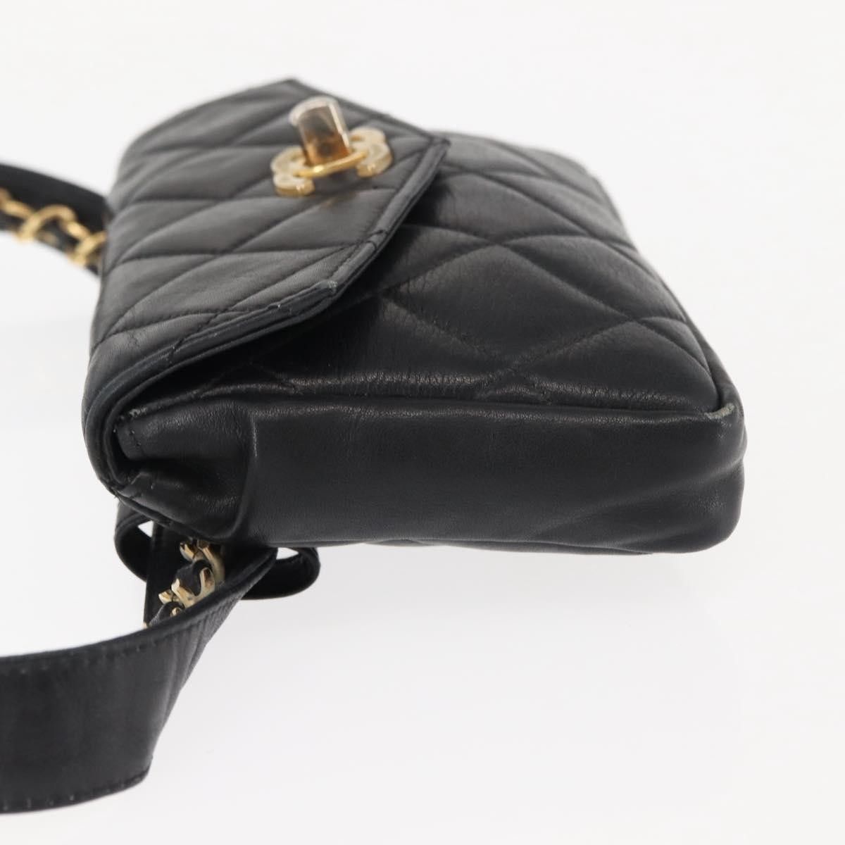 Chanel Chanel Vintage CC Flap Waist Bag Quilted Lambskin Size ONE SIZE - 4 Thumbnail