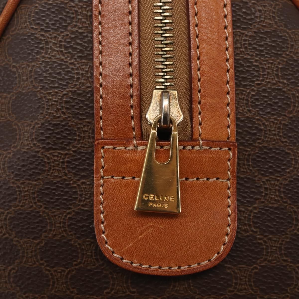 Celine Celine Vintage Boston Bag Macadam Coated Canvas Size ONE SIZE - 12 Thumbnail