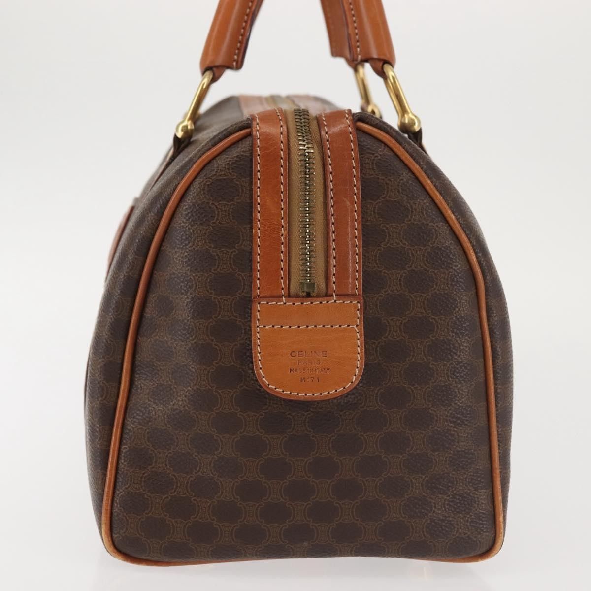 Celine Celine Vintage Boston Bag Macadam Coated Canvas Size ONE SIZE - 3 Thumbnail