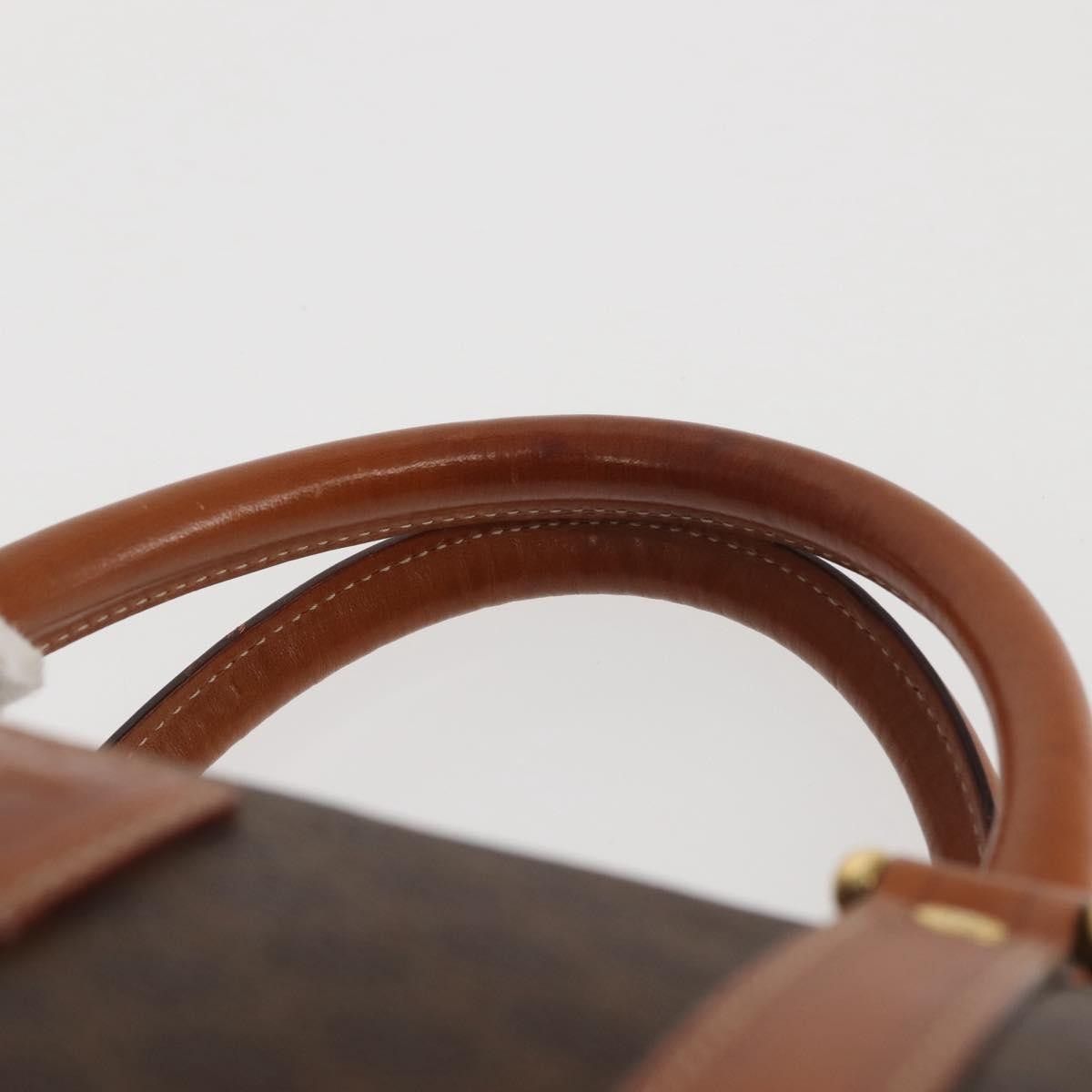Celine Celine Vintage Boston Bag Macadam Coated Canvas Size ONE SIZE - 16 Thumbnail