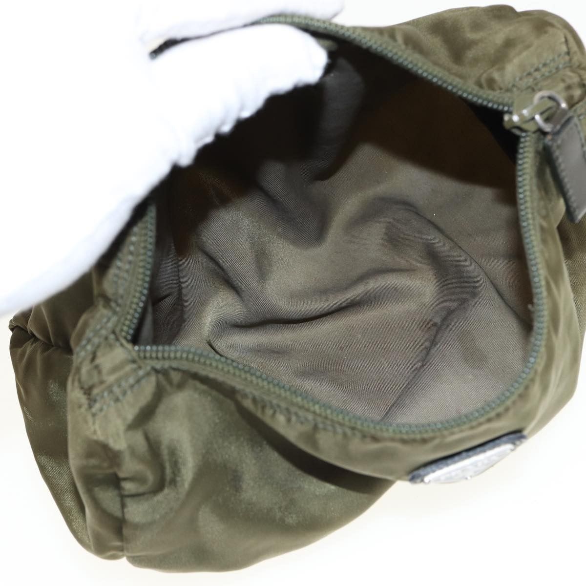 Prada Prada Zip Around Pouch Tessuto Size ONE SIZE - 5 Thumbnail