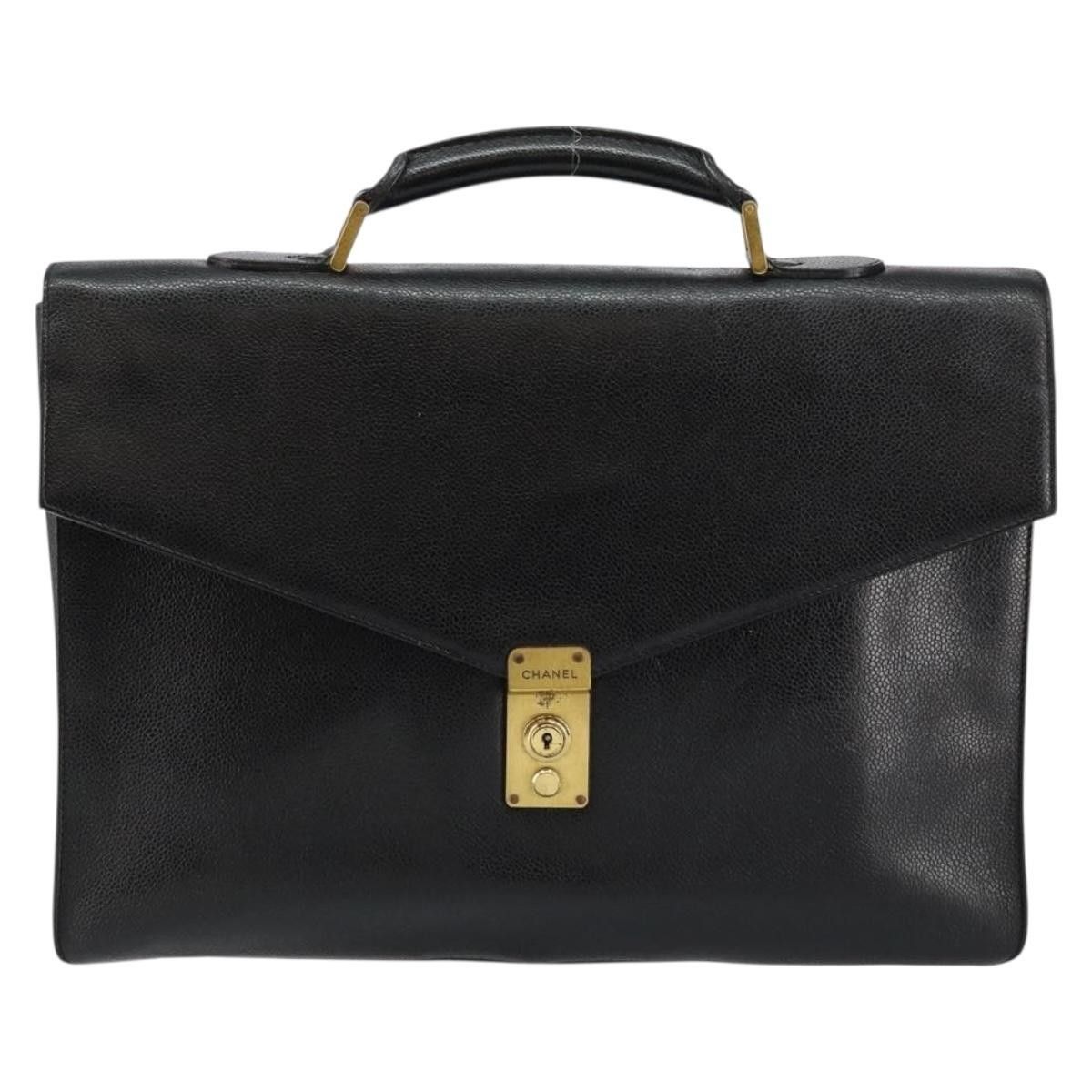 Chanel Chanel Vintage Lock Briefcase Caviar Size ONE SIZE - 18 Thumbnail