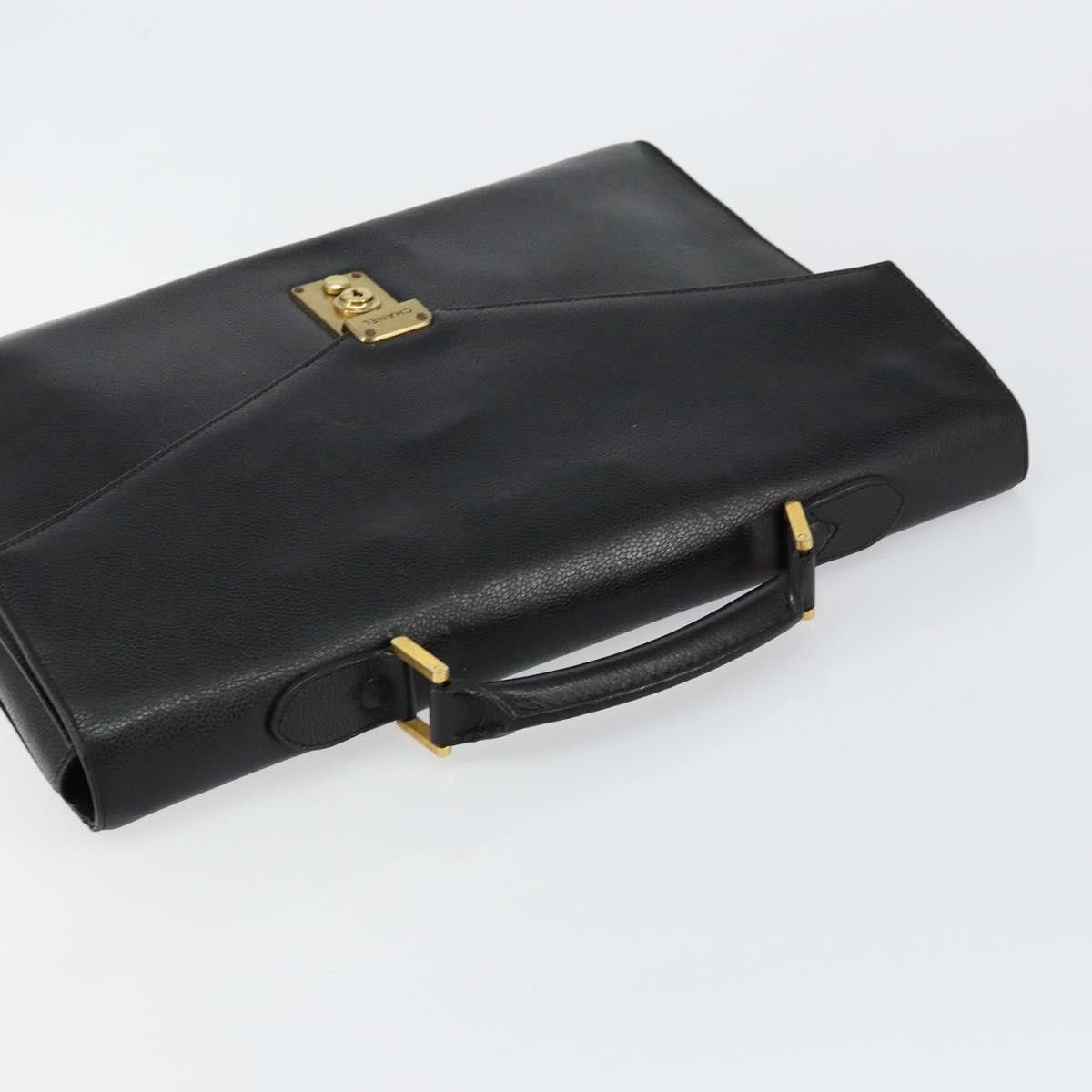 Chanel Chanel Vintage Lock Briefcase Caviar Size ONE SIZE - 16 Thumbnail