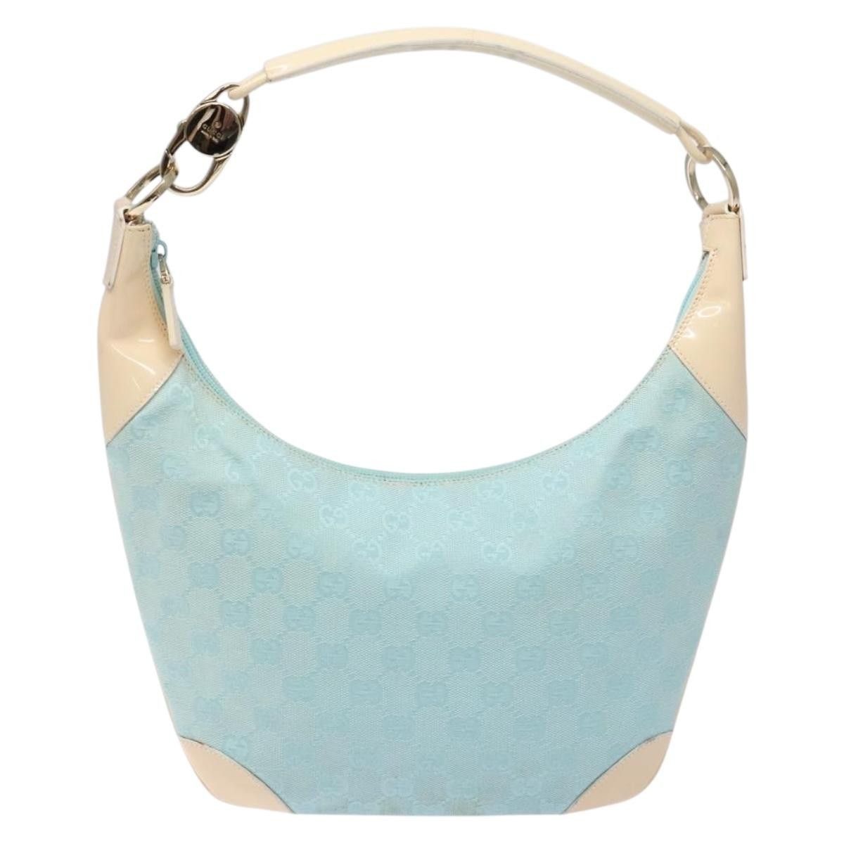 Gucci Gucci Vintage Zip Hobo GG Canvas and Patent Size ONE SIZE - 20 Thumbnail