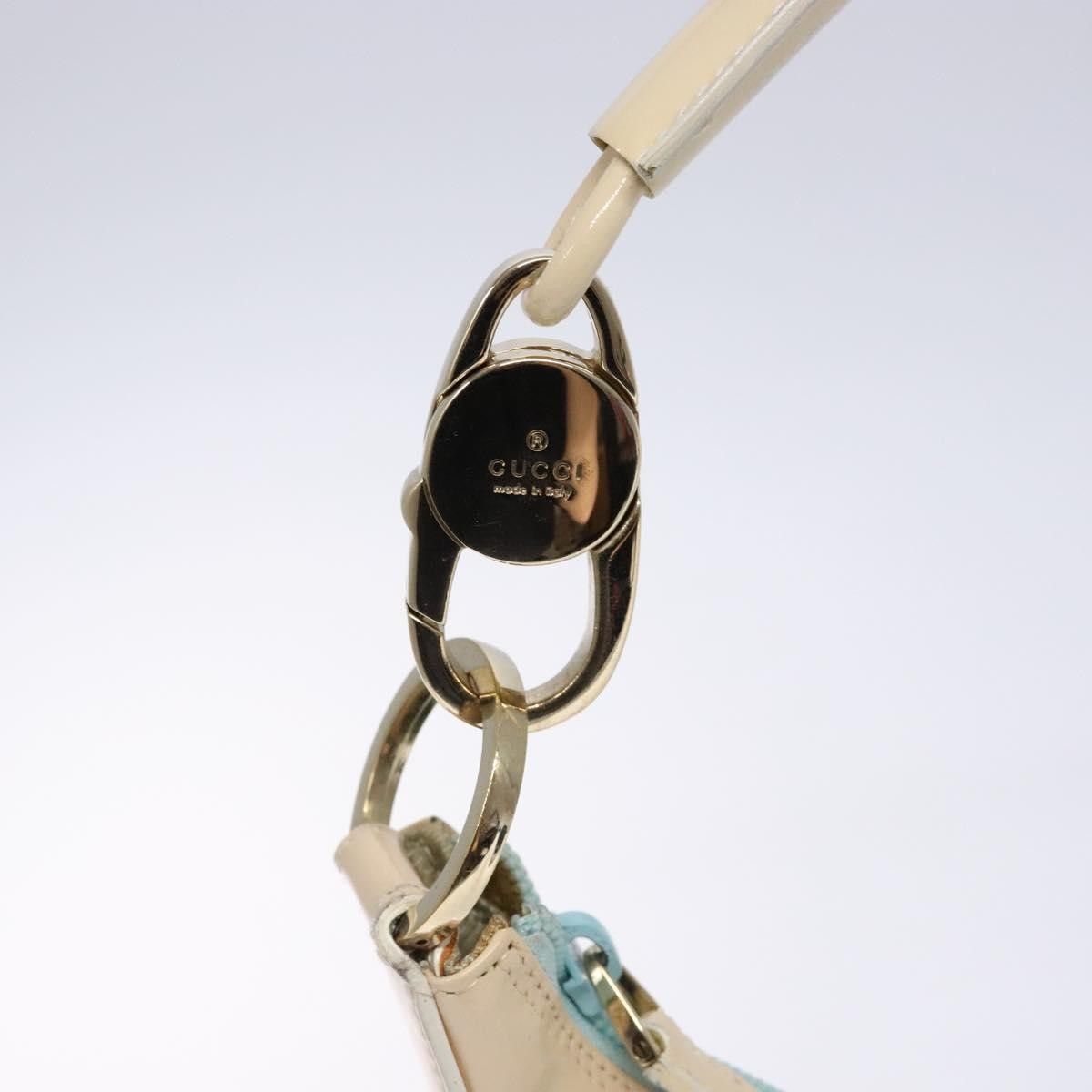 Gucci Gucci Vintage Zip Hobo GG Canvas and Patent Size ONE SIZE - 13 Thumbnail