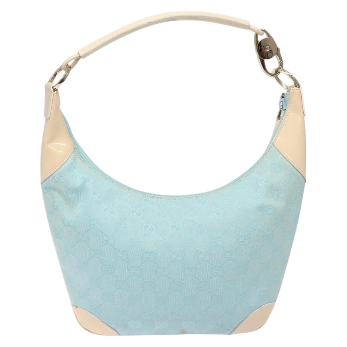Gucci Gucci Vintage Zip Hobo GG Canvas and Patent Size ONE SIZE - 2 Thumbnail