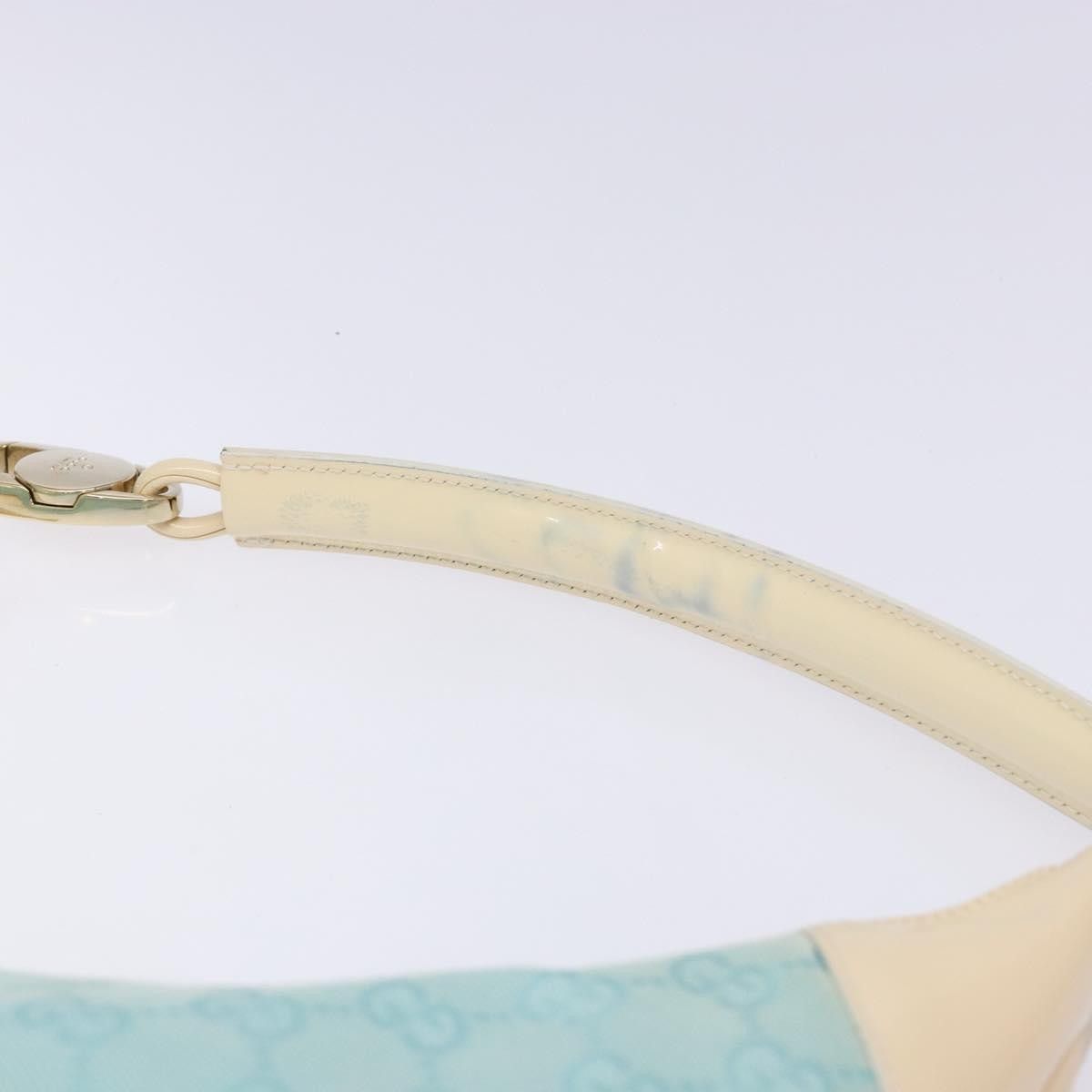 Gucci Gucci Vintage Zip Hobo GG Canvas and Patent Size ONE SIZE - 21 Thumbnail