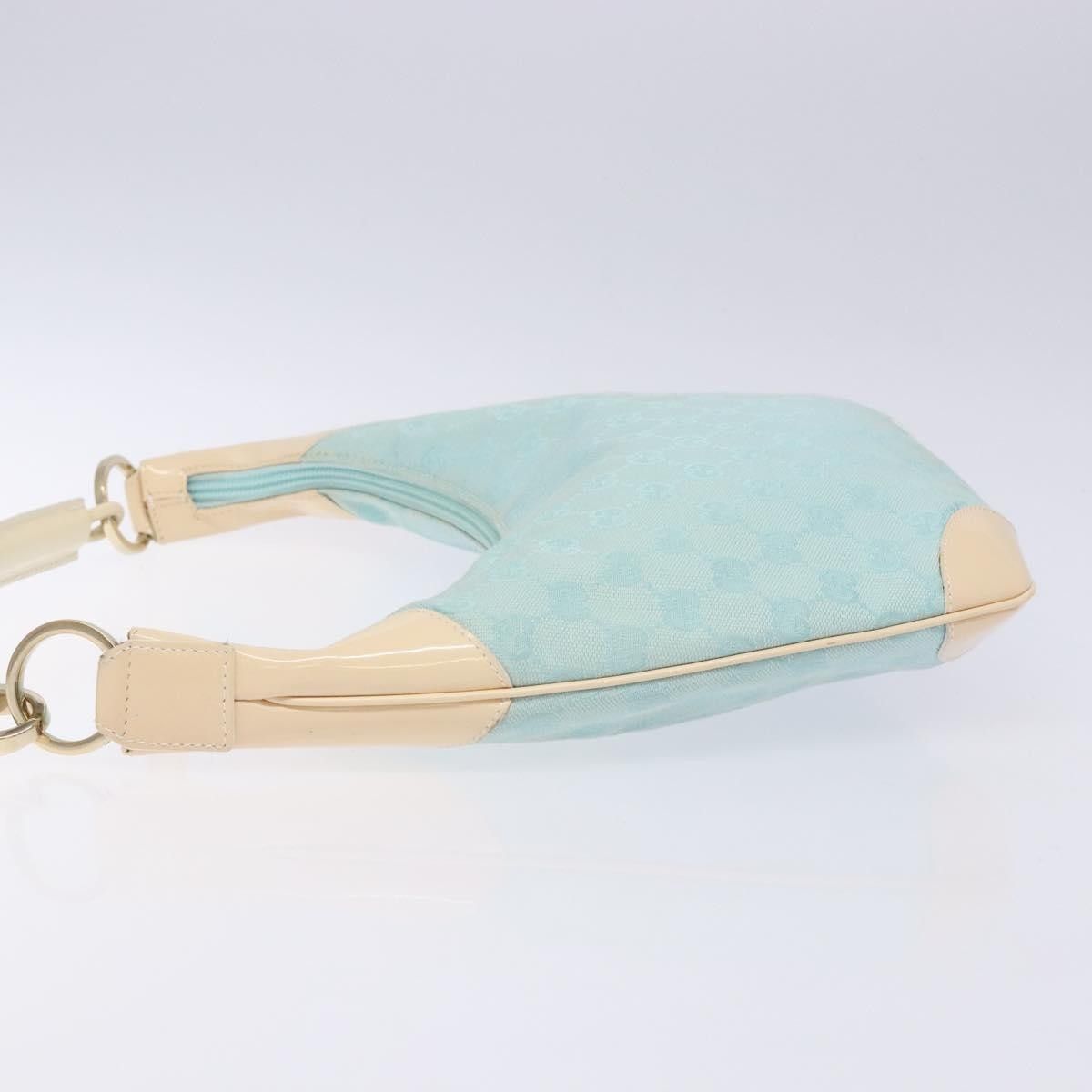 Gucci Gucci Vintage Zip Hobo GG Canvas and Patent Size ONE SIZE - 4 Thumbnail