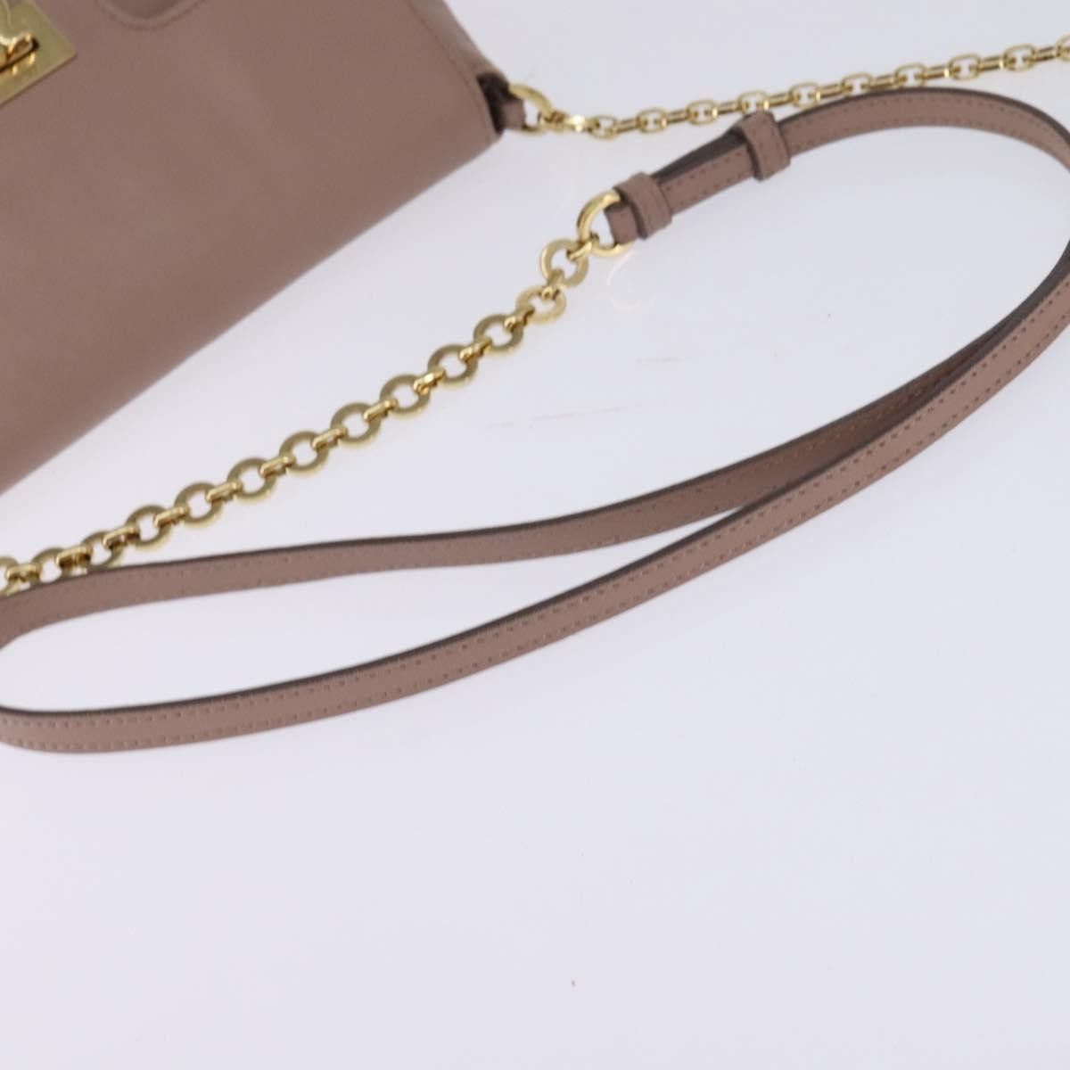 Salvatore Ferragamo Salvatore Ferragamo Gancini Shoulder Bag Leather Size ONE SIZE - 8 Thumbnail
