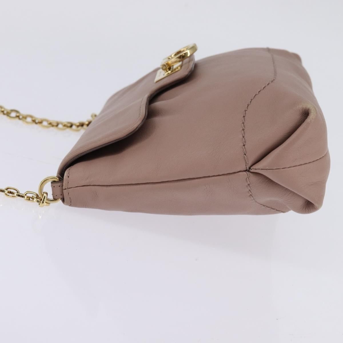 Salvatore Ferragamo Salvatore Ferragamo Gancini Shoulder Bag Leather Size ONE SIZE - 3 Thumbnail