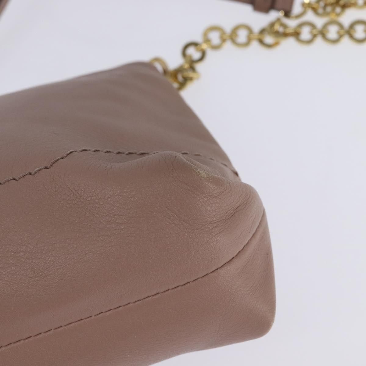 Salvatore Ferragamo Salvatore Ferragamo Gancini Shoulder Bag Leather Size ONE SIZE - 12 Thumbnail