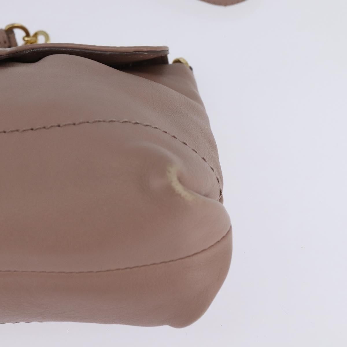 Salvatore Ferragamo Salvatore Ferragamo Gancini Shoulder Bag Leather Size ONE SIZE - 10 Thumbnail