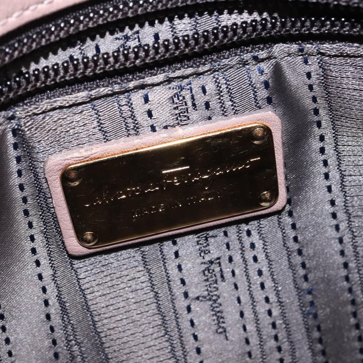 Salvatore Ferragamo Salvatore Ferragamo Gancini Shoulder Bag Leather Size ONE SIZE - 6 Thumbnail