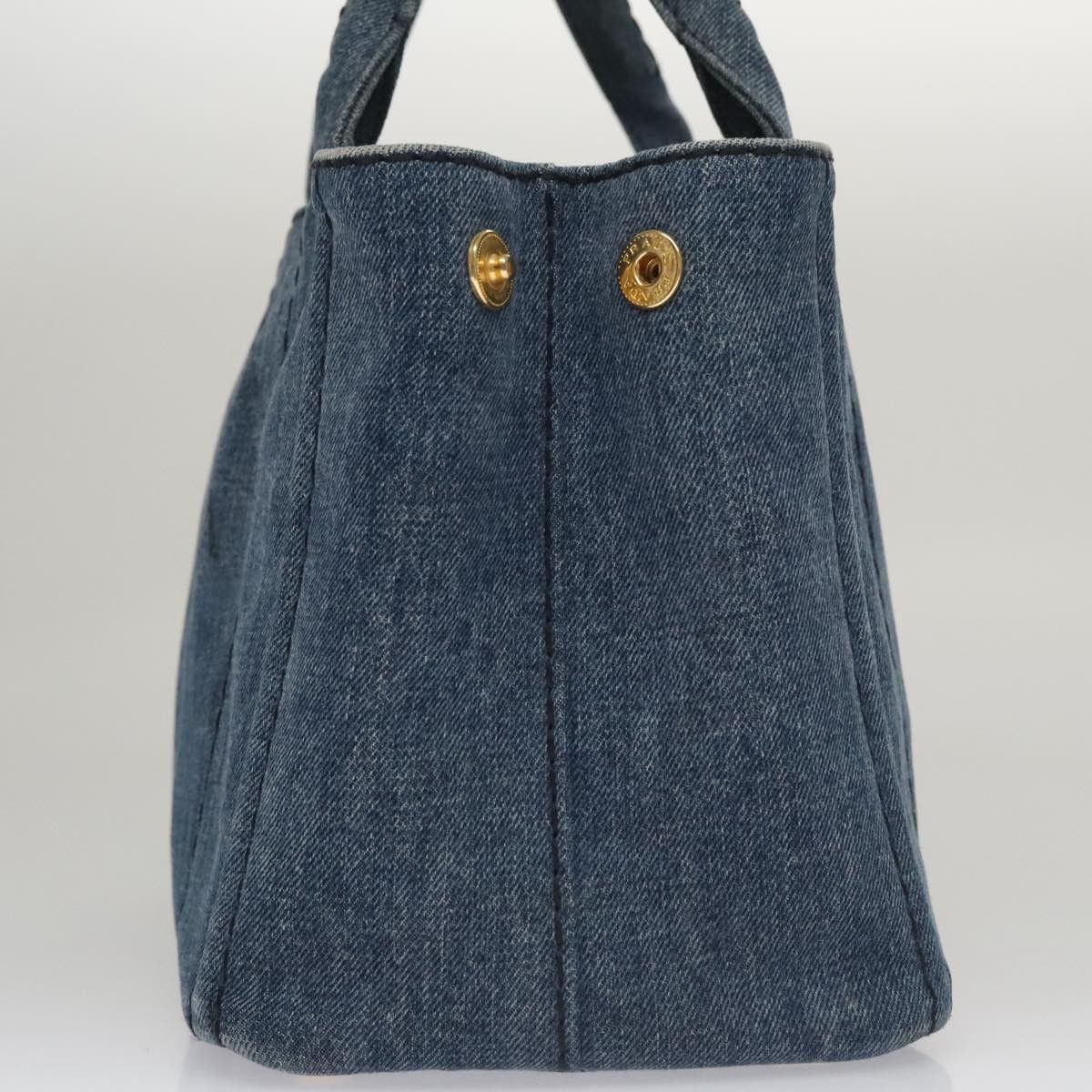 Prada Prada Canapa Tote Denim Size ONE SIZE - 3 Thumbnail