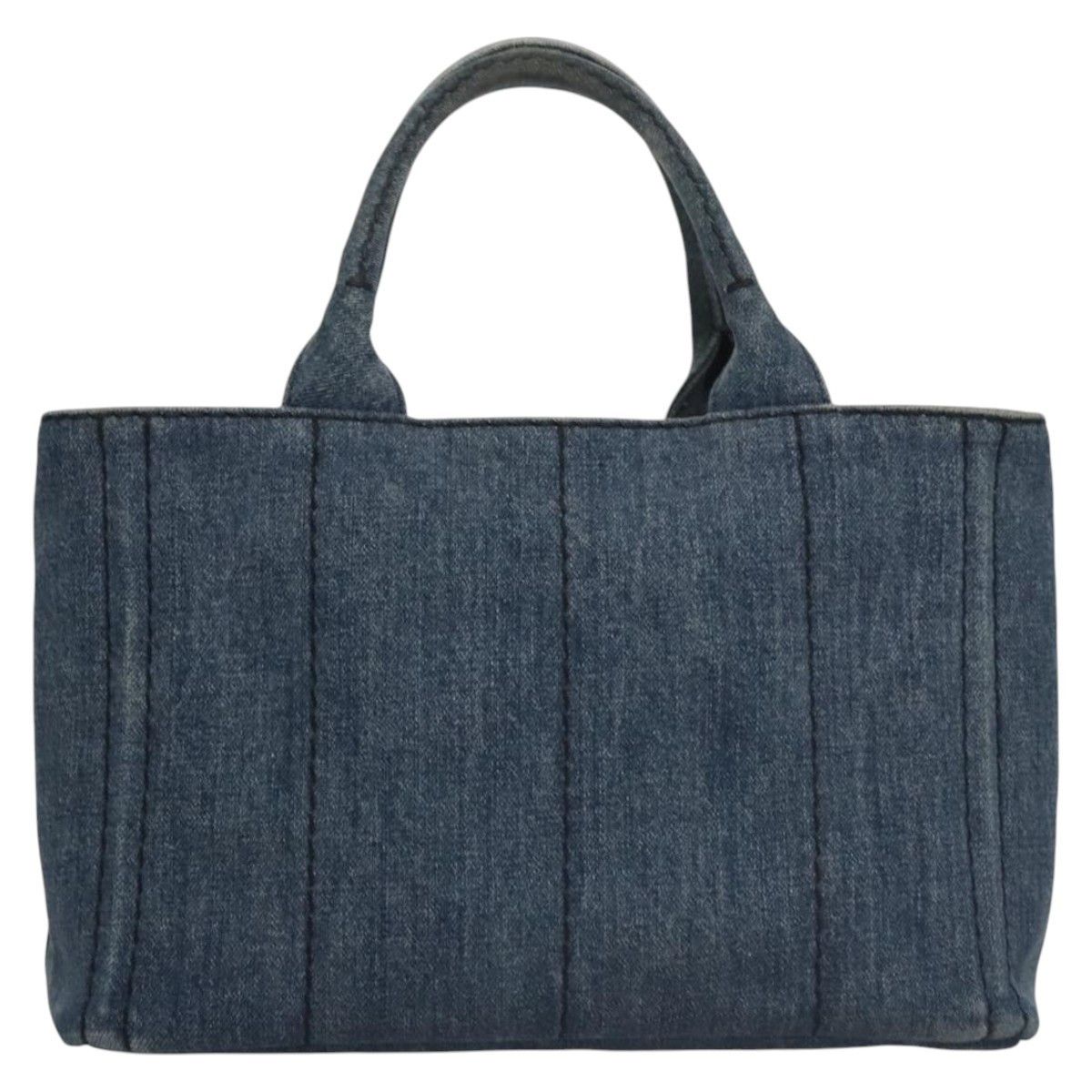 Prada Prada Canapa Tote Denim Size ONE SIZE - 2 Thumbnail