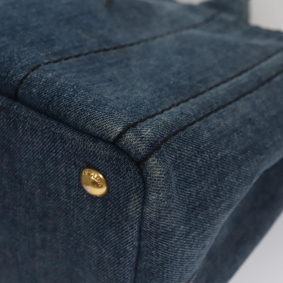 Prada Prada Canapa Tote Denim Size ONE SIZE - 11 Thumbnail