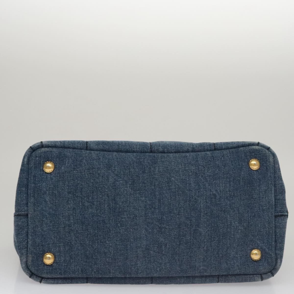 Prada Prada Canapa Tote Denim Size ONE SIZE - 16 Thumbnail