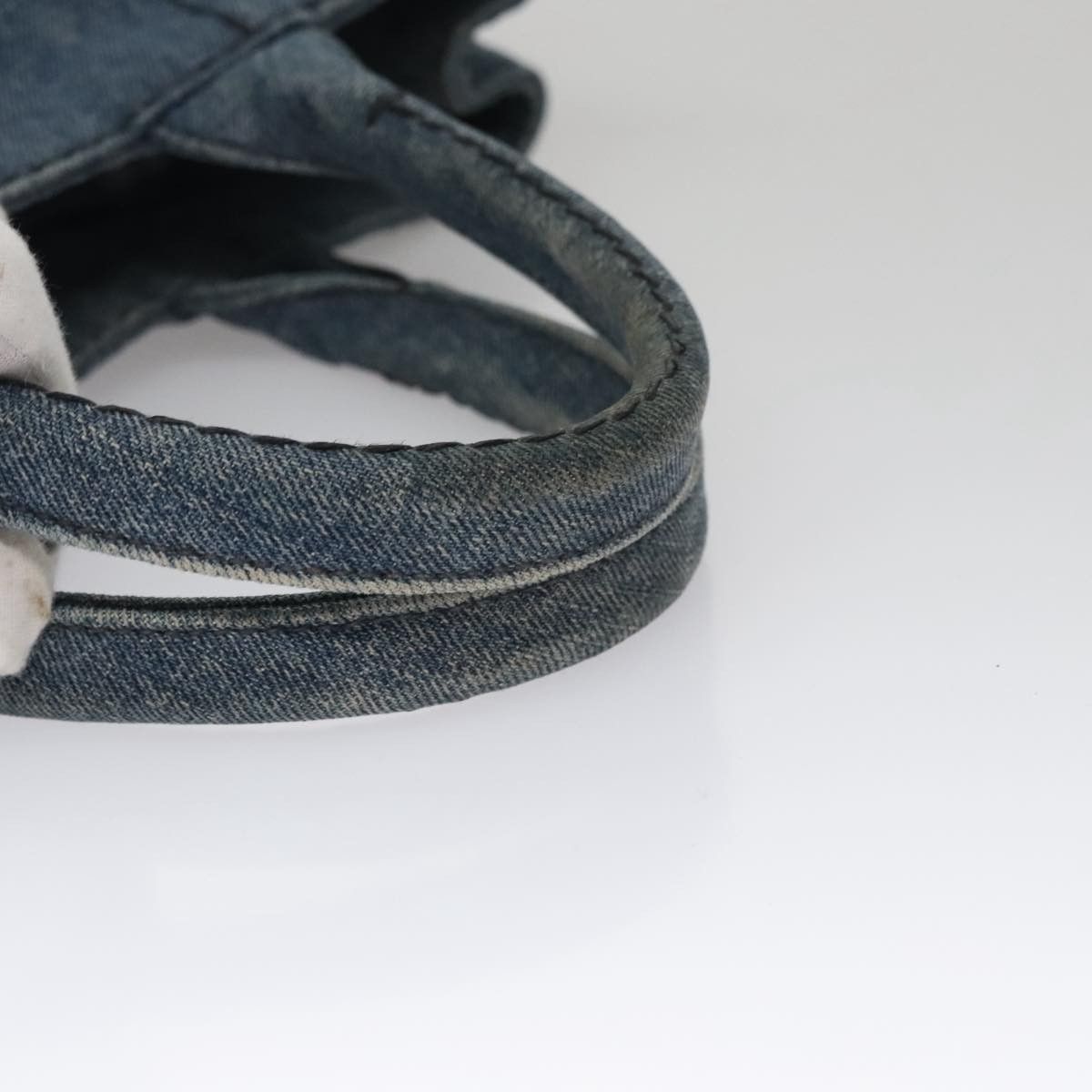 Prada Prada Canapa Tote Denim Size ONE SIZE - 8 Thumbnail