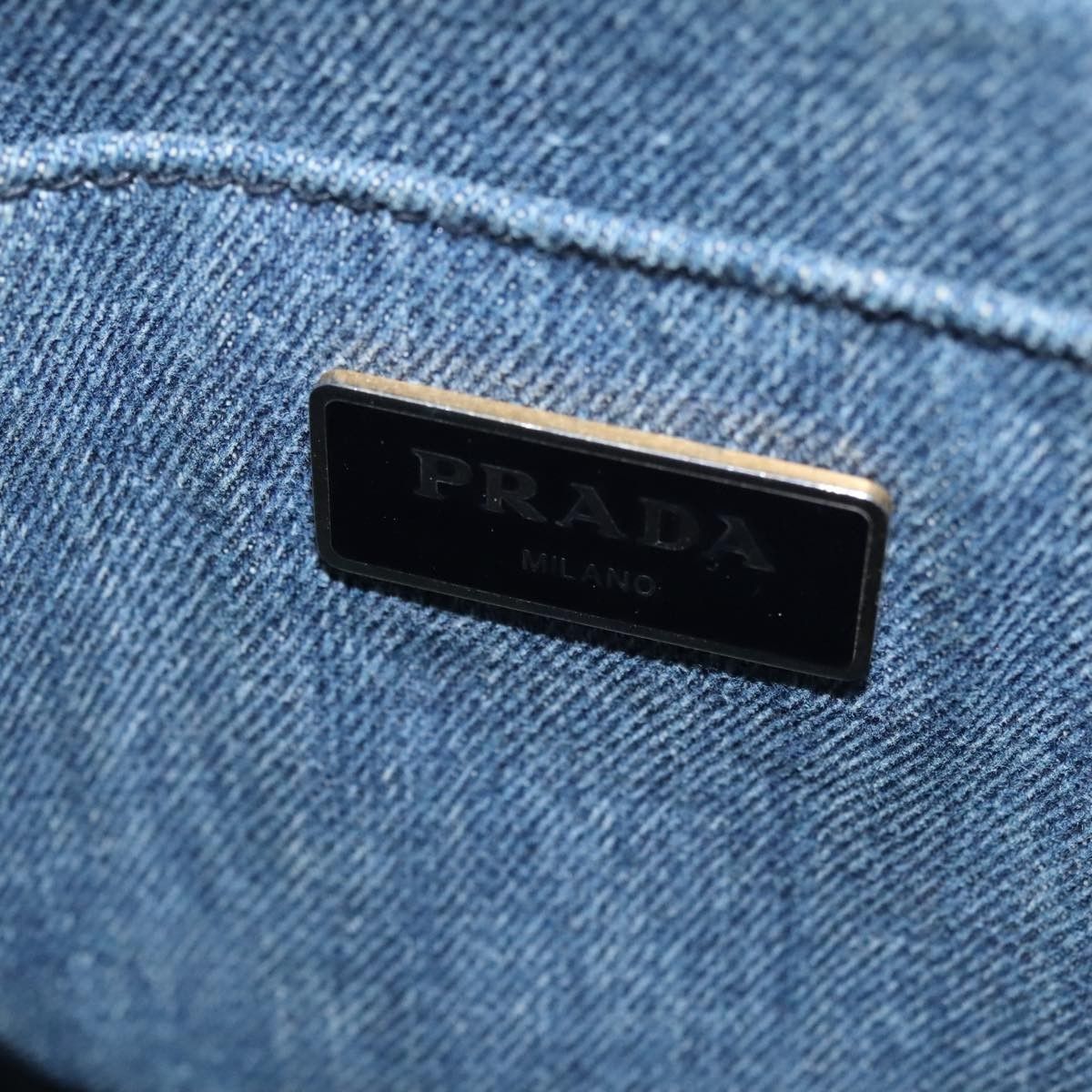 Prada Prada Canapa Tote Denim Size ONE SIZE - 6 Thumbnail