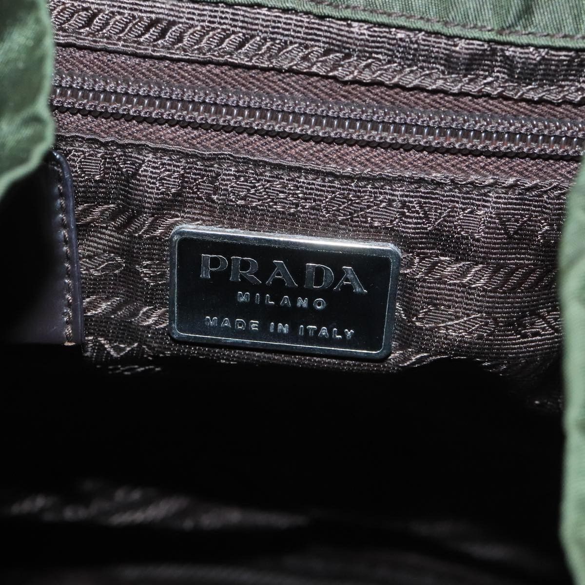 Prada Prada Front Pocket Buckle Backpack Nylon Size ONE SIZE - 6 Thumbnail