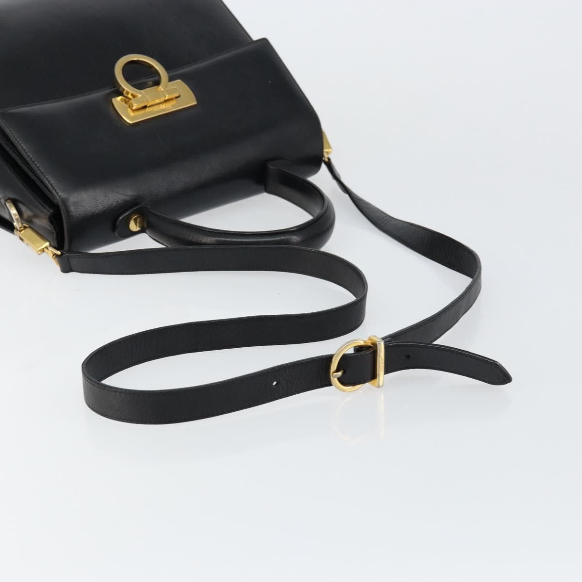 Salvatore Ferragamo Salvatore Ferragamo Gancini Convertible Top Handle Leather Size ONE SIZE - 7 Thumbnail