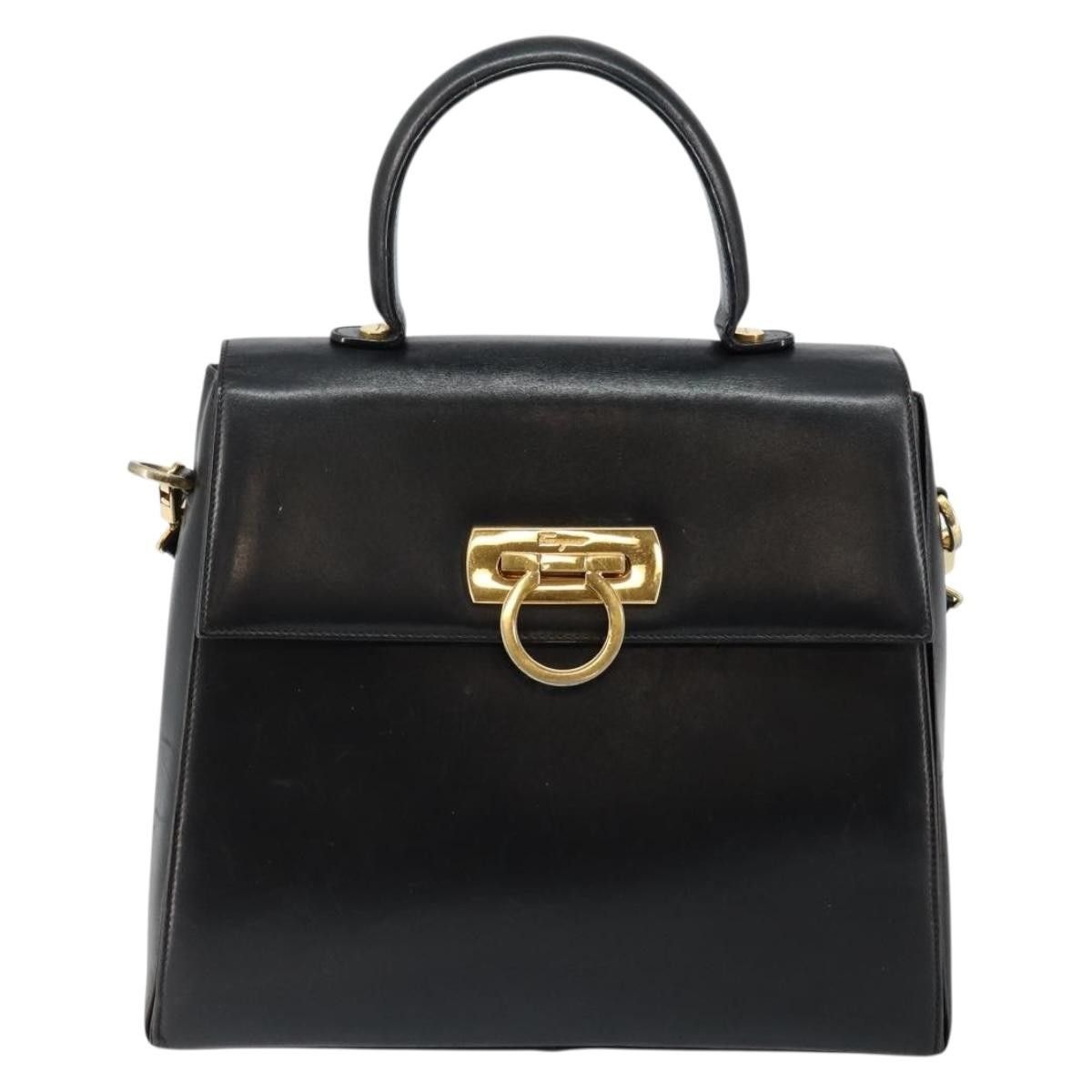 Salvatore Ferragamo Salvatore Ferragamo Gancini Convertible Top Handle Leather Size ONE SIZE - 20 Thumbnail