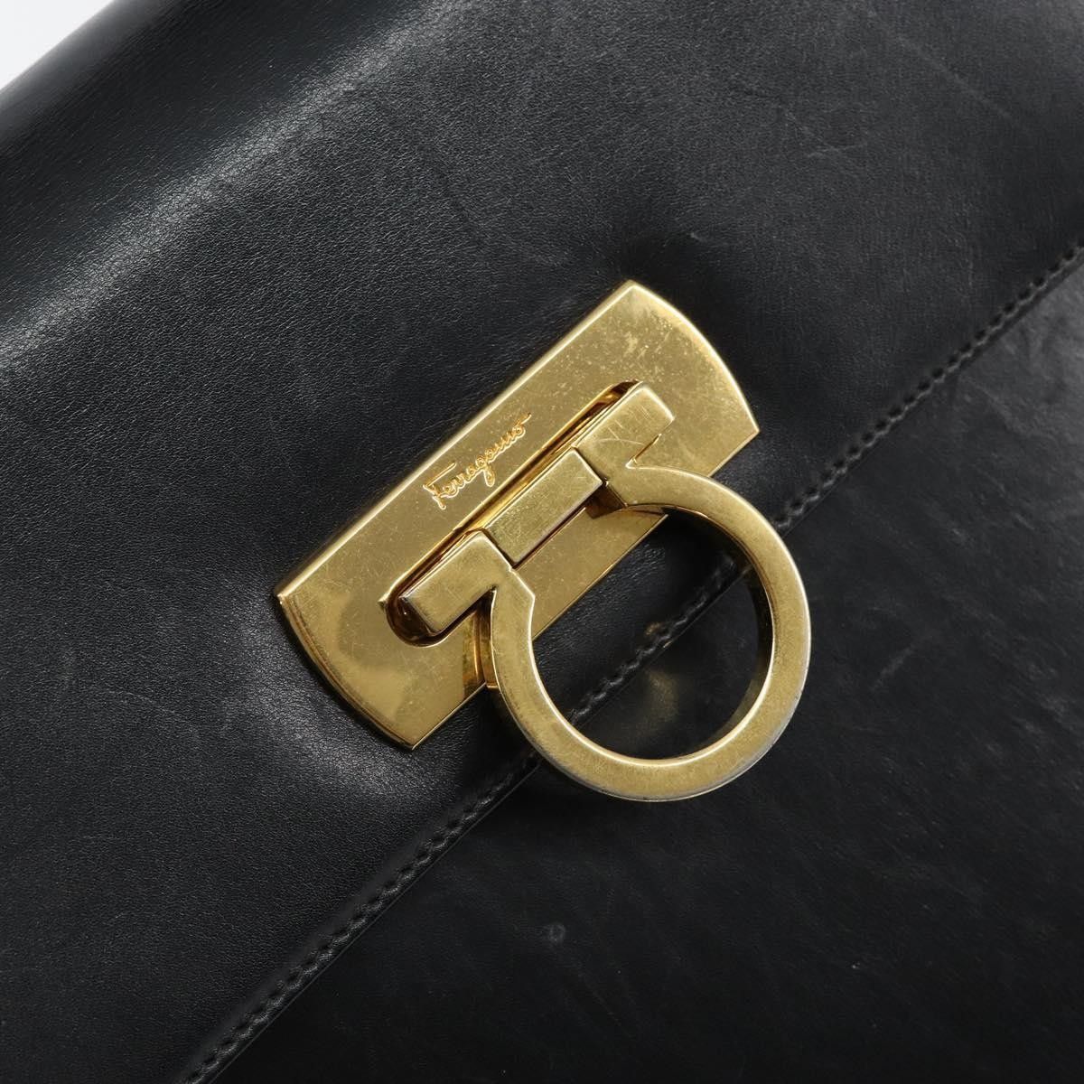 Salvatore Ferragamo Salvatore Ferragamo Gancini Convertible Top Handle Leather Size ONE SIZE - 16 Thumbnail