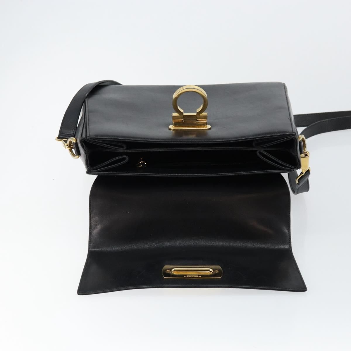Salvatore Ferragamo Salvatore Ferragamo Gancini Convertible Top Handle Leather Size ONE SIZE - 12 Thumbnail