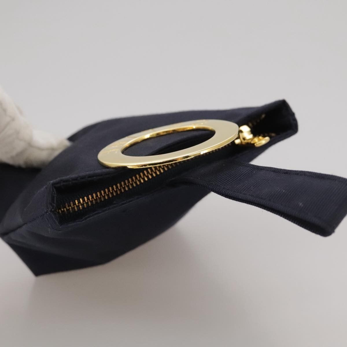 Celine Celine Circle Logo Pouch Nylon Size ONE SIZE - 14 Thumbnail