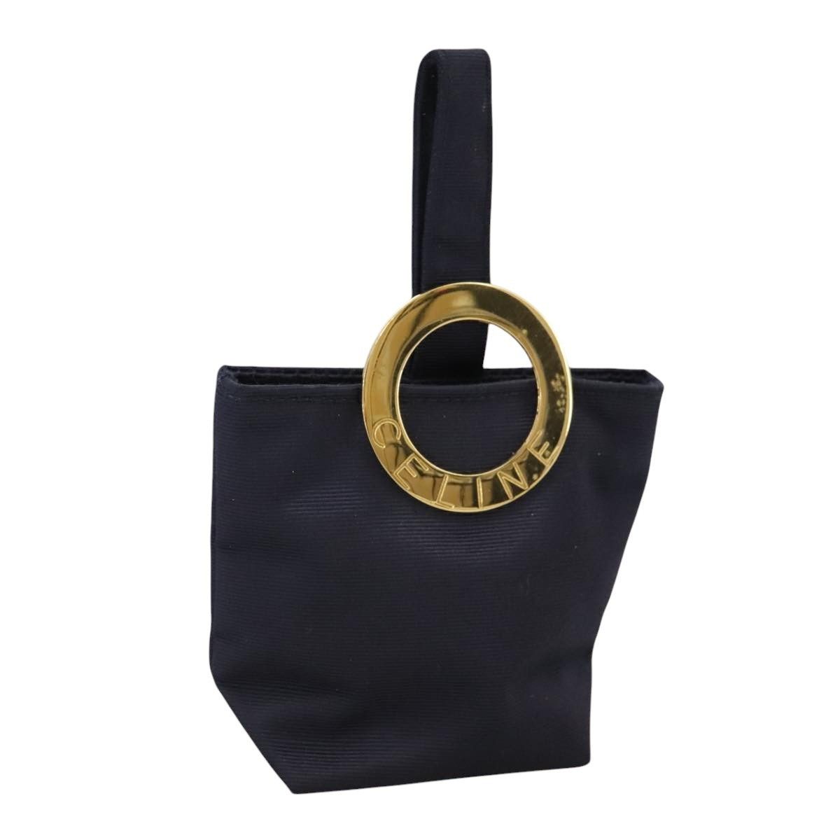 Celine Celine Circle Logo Pouch Nylon Size ONE SIZE - 16 Thumbnail