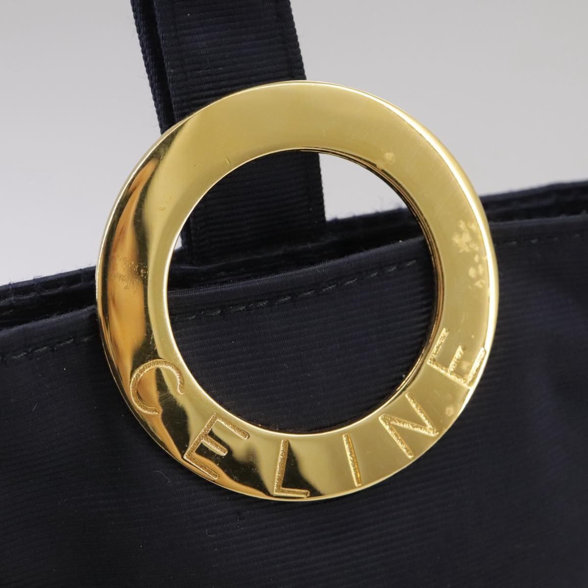 Celine Celine Circle Logo Pouch Nylon Size ONE SIZE - 6 Thumbnail