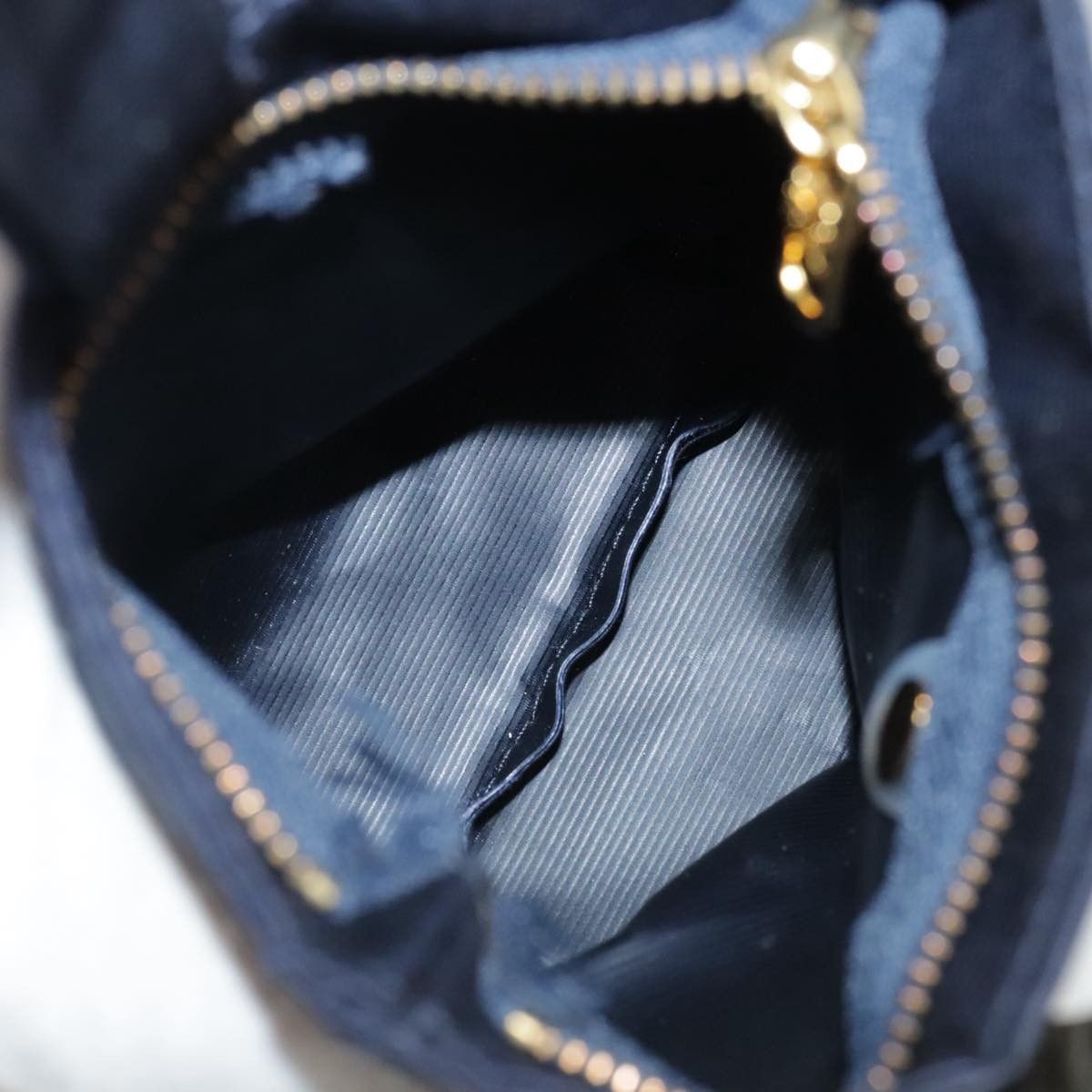 Celine Celine Circle Logo Pouch Nylon Size ONE SIZE - 5 Thumbnail
