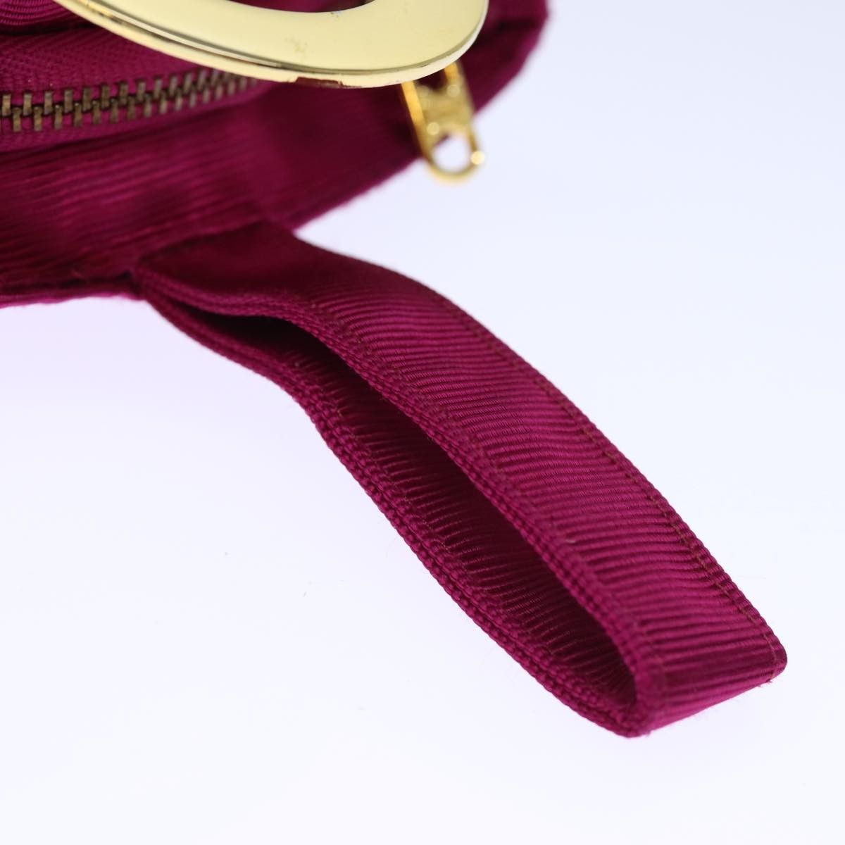Celine Celine Circle Logo Pouch Nylon Size ONE SIZE - 7 Thumbnail