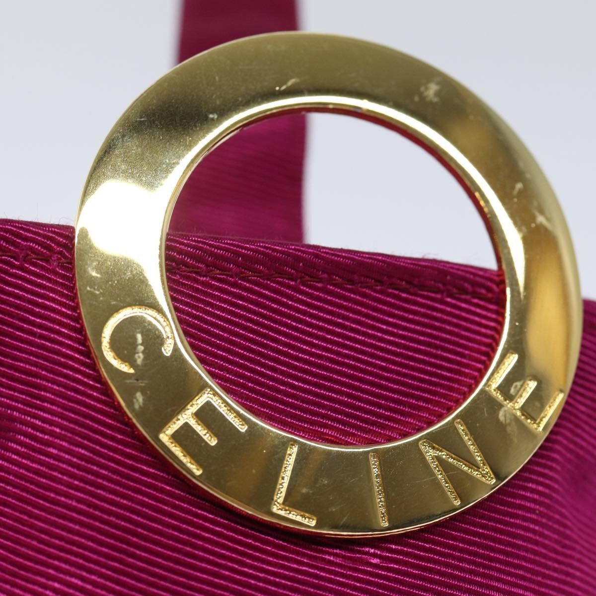 Celine Celine Circle Logo Pouch Nylon Size ONE SIZE - 6 Thumbnail