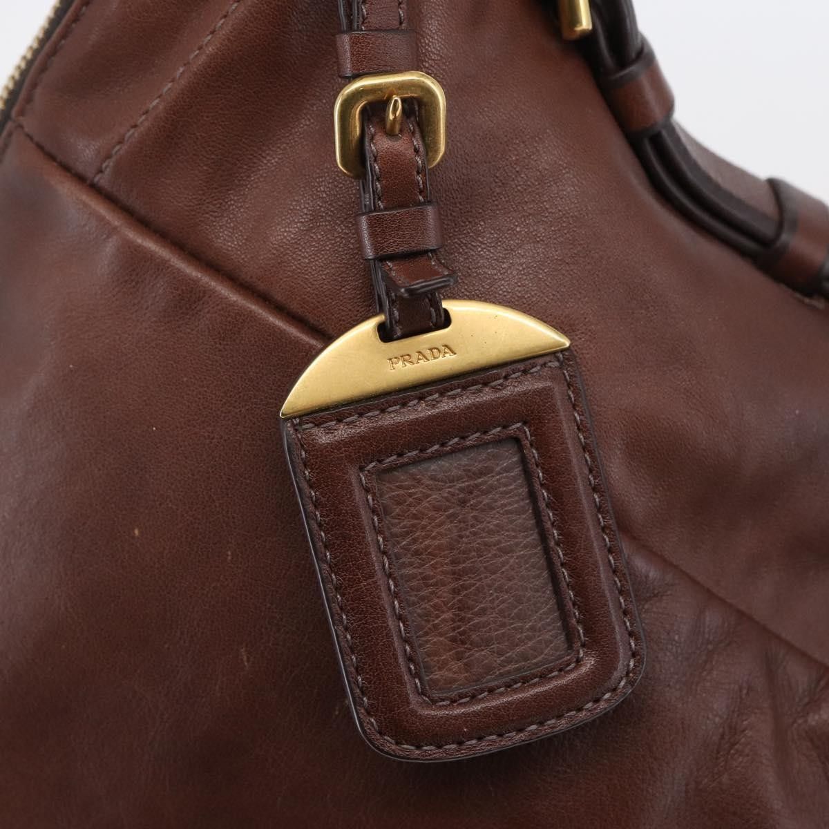 Prada Prada Zip Top Hobo Vitello Daino Size ONE SIZE - 14 Thumbnail