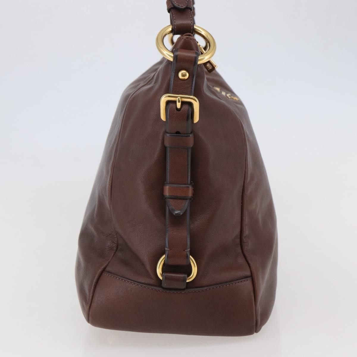 Prada Prada Zip Top Hobo Vitello Daino Size ONE SIZE - 3 Thumbnail