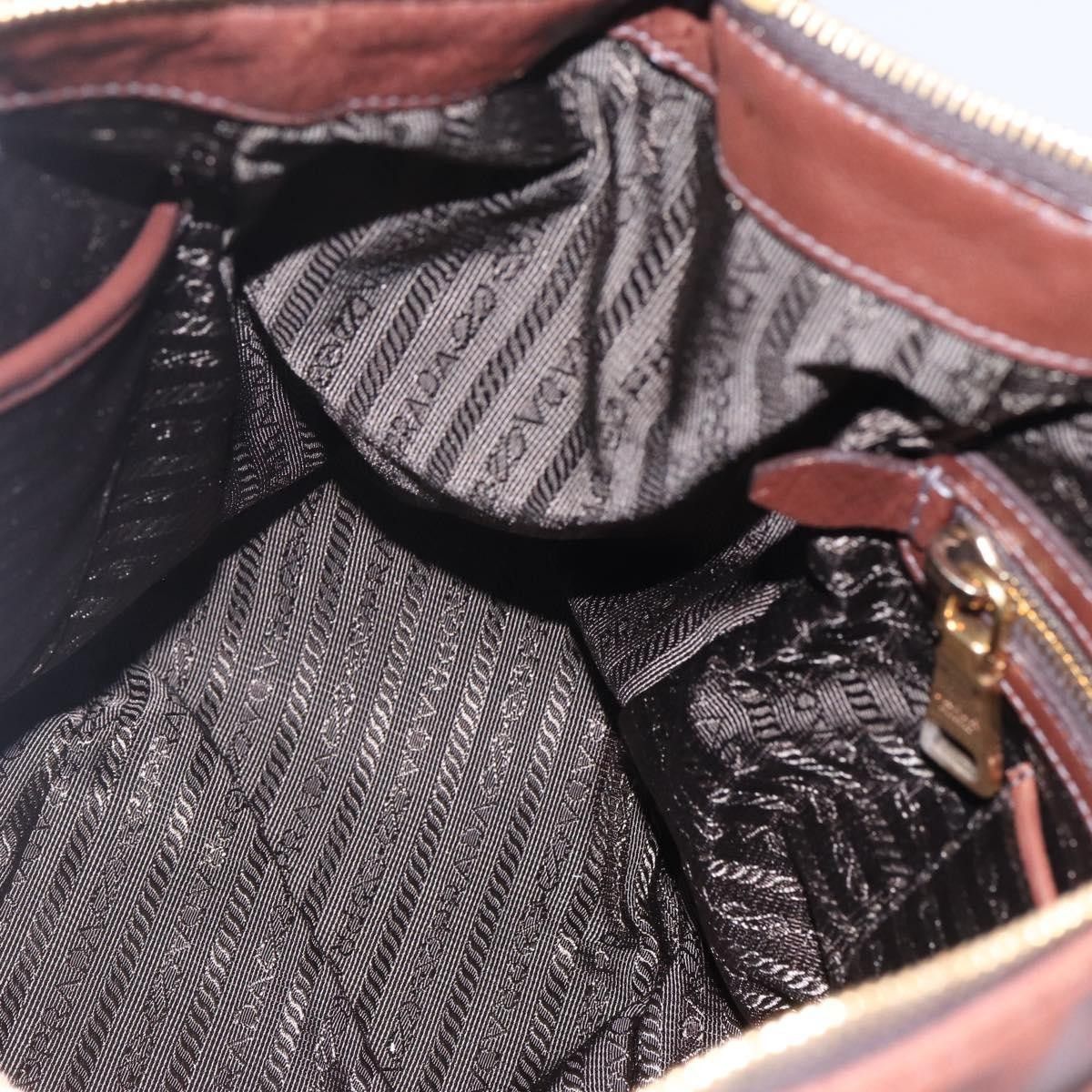 Prada Prada Zip Top Hobo Vitello Daino Size ONE SIZE - 20 Thumbnail