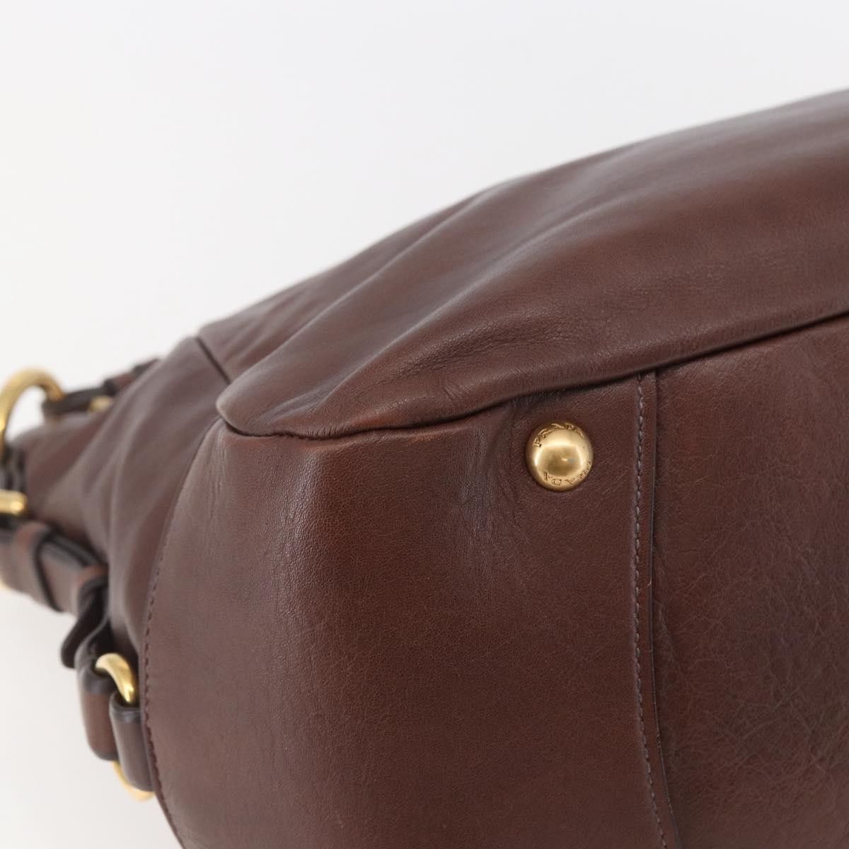 Prada Prada Zip Top Hobo Vitello Daino Size ONE SIZE - 10 Thumbnail