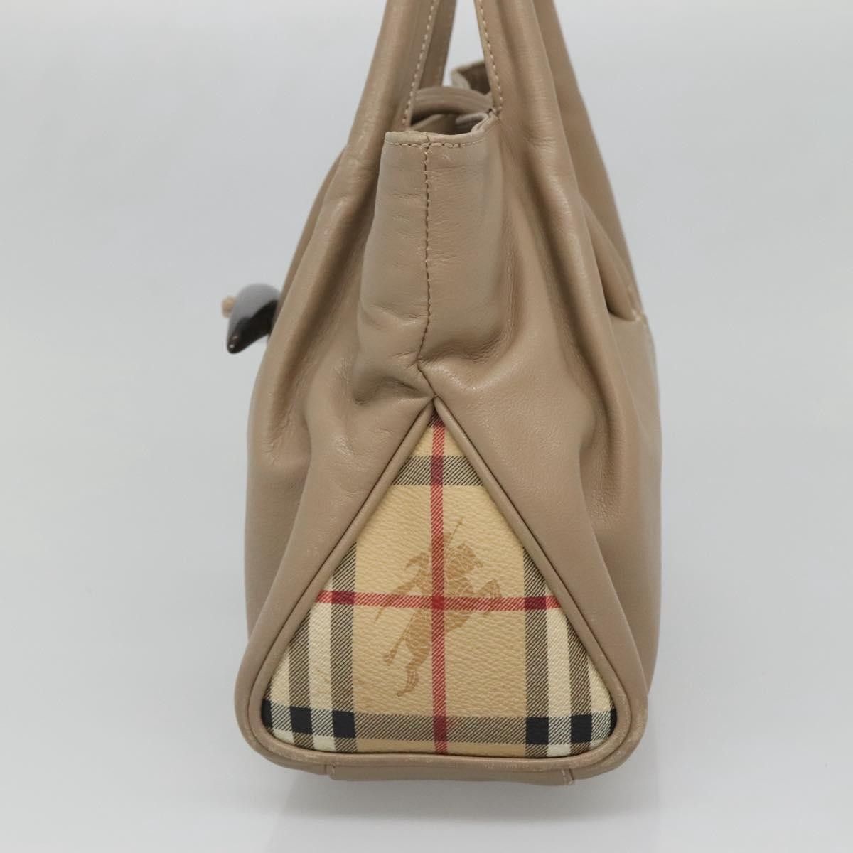 Burberry Burberry Horn Toggle Tote Leather Size ONE SIZE - 4 Thumbnail