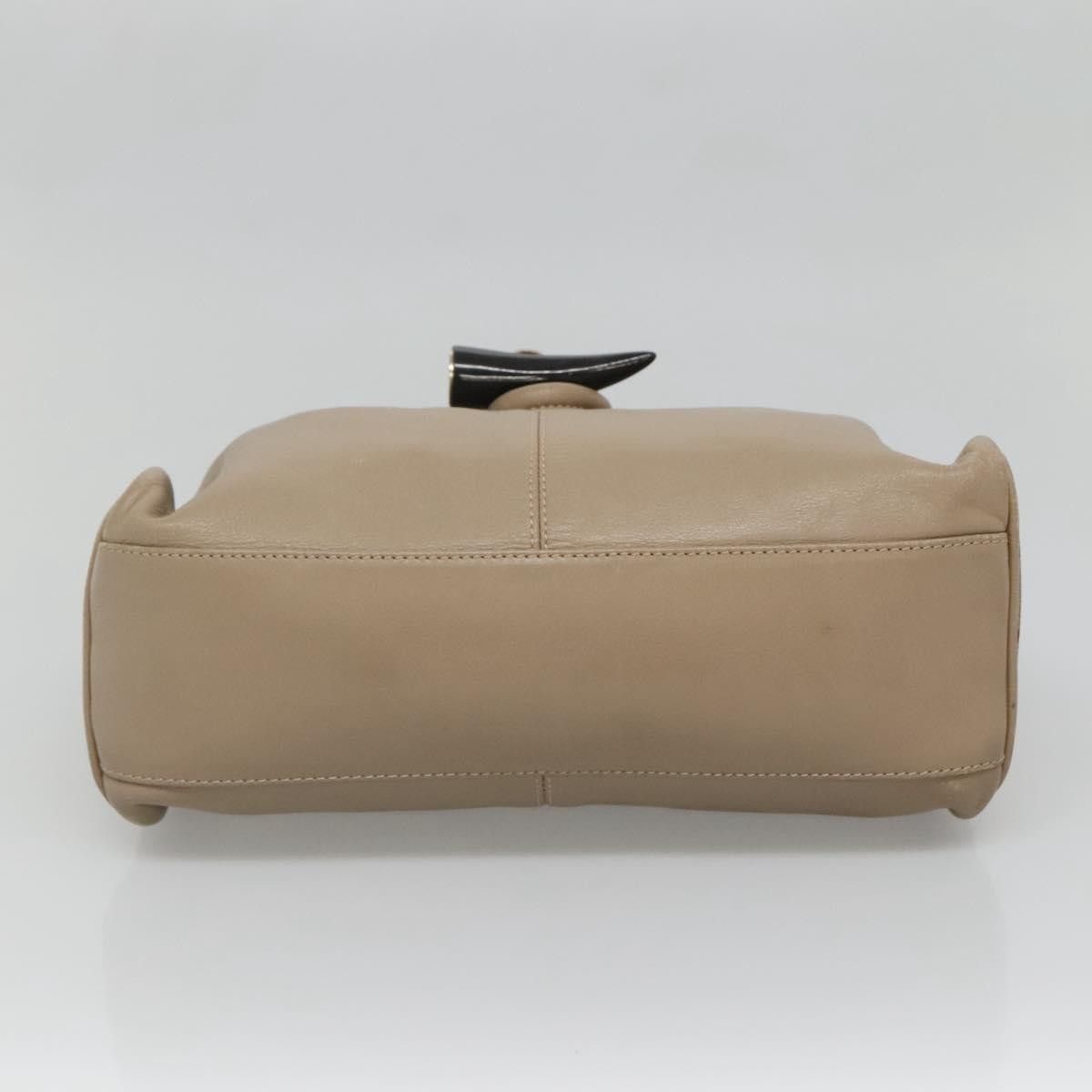Burberry Burberry Horn Toggle Tote Leather Size ONE SIZE - 15 Thumbnail
